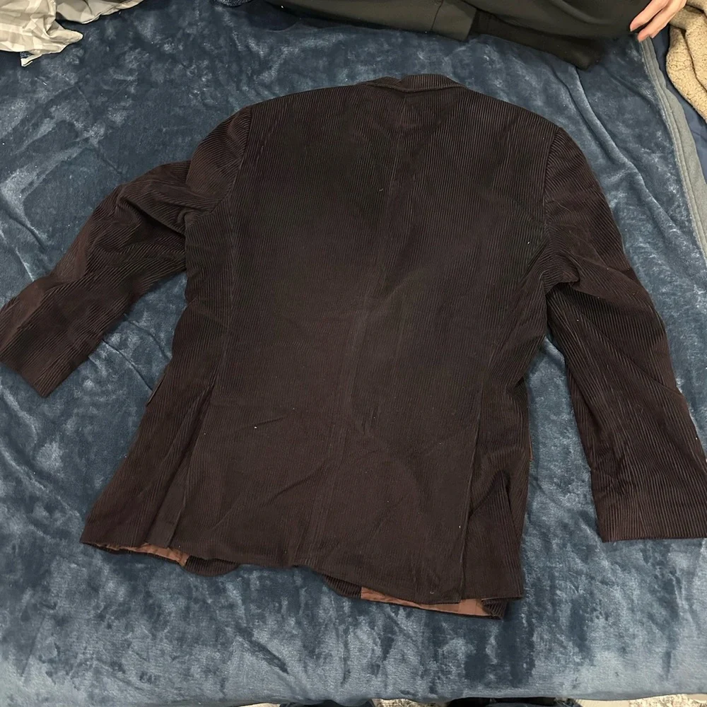Hugo Boss Dark Brown Corduroy Blazer - Picture 2 of 9
